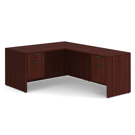 Officesource 29.50'' H, Mahogany, 60.00'' W X DBLHLPL103MH